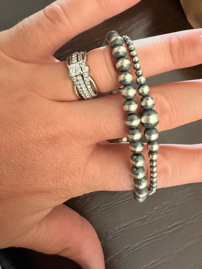 Sterling Pearl Bracelets