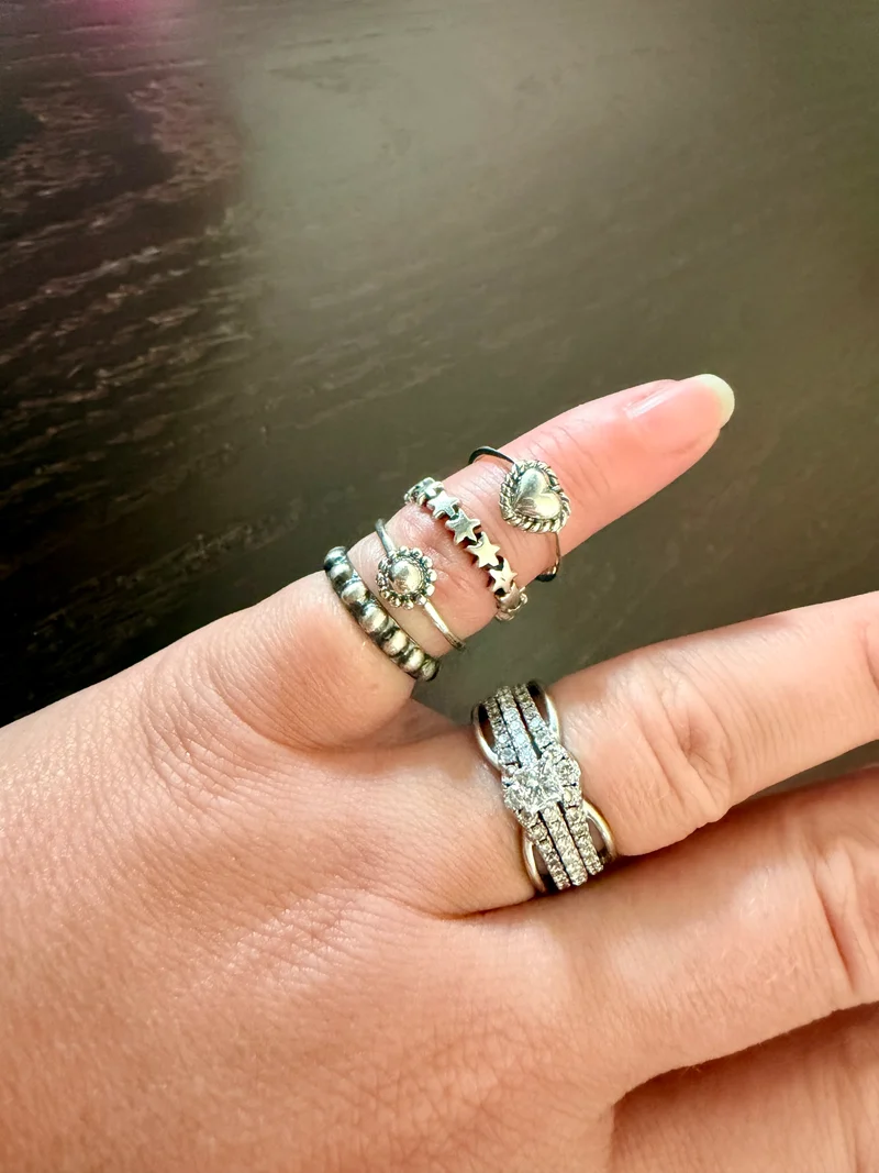 Sterling Stacker Rings