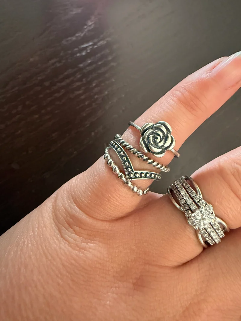 Sterling Stacker Rings