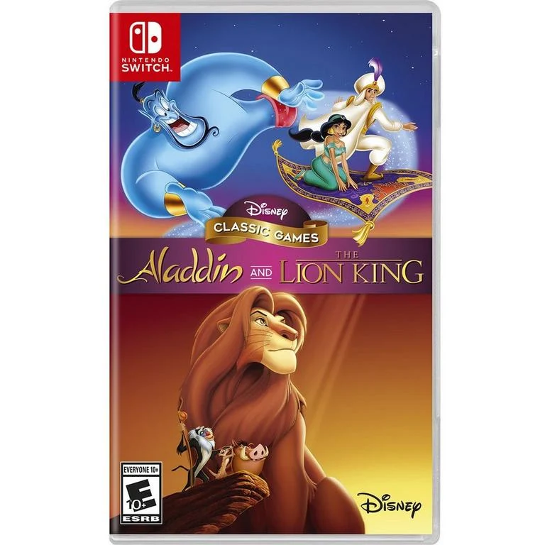 Disney Classic Games Aladdin and The Lion King - Nintendo Switch