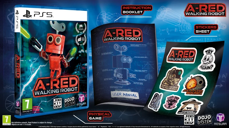 A-RED Walking Robot Playstation 5 Edizione Europea
