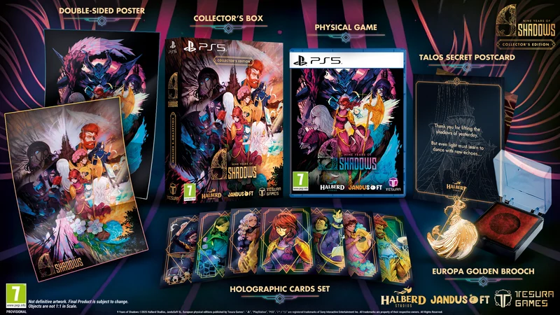 9 Years of Shadows Collector's Edition Playstation 5 Edizione Europea