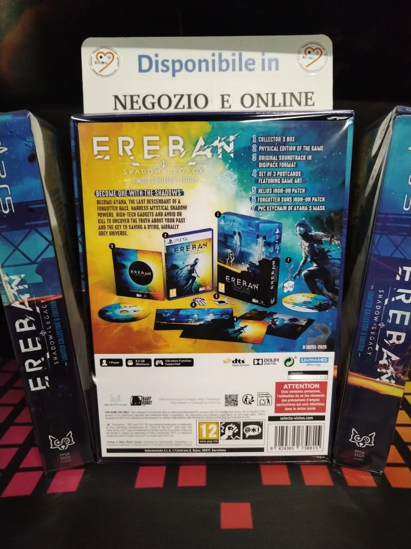 Ereban Shadow Legacy Collector's Edition Playstation 5 Edizione Europea