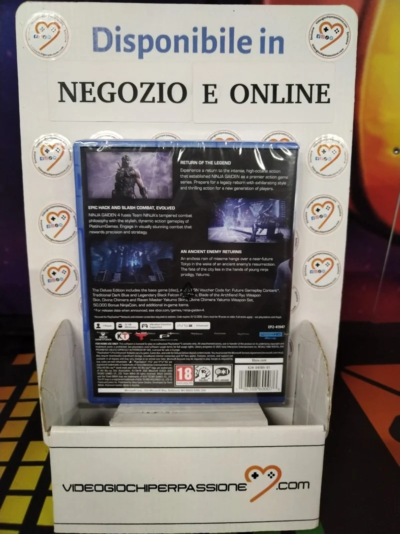 Ninja Gaiden 4 - Deluxe Edition PS5 versione Europea