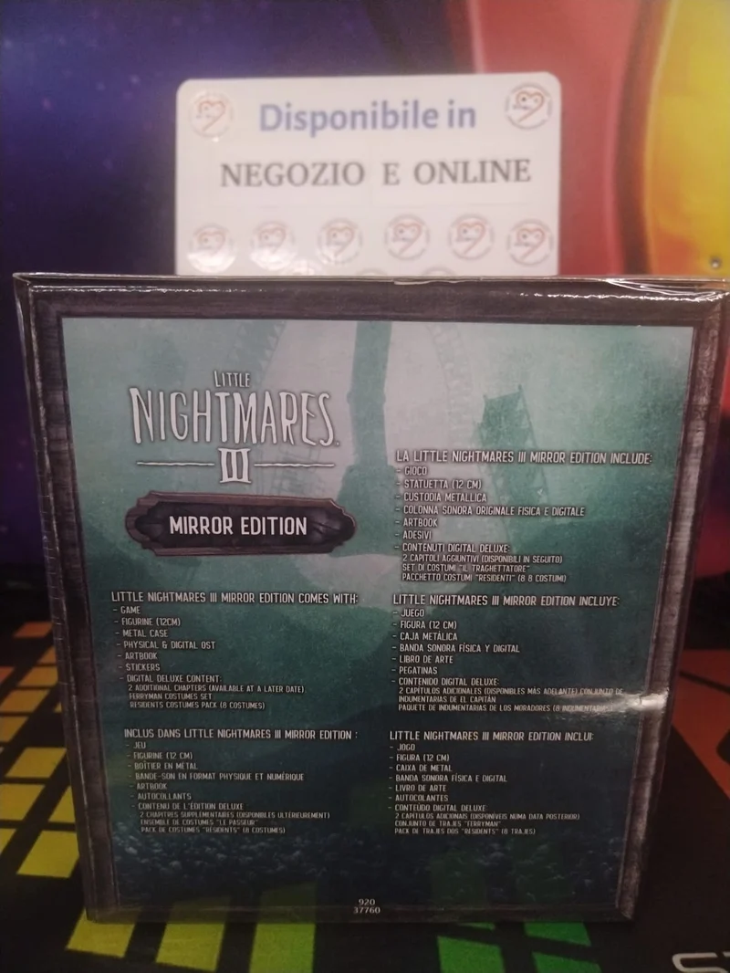 Little Nightmares III Mirror Edition Xbox Series X - Xbox One Versione Europea