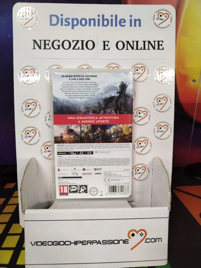 The Witcher 3: Wild Hunt Nintendo Switch (usato garantito)(versione italiana)