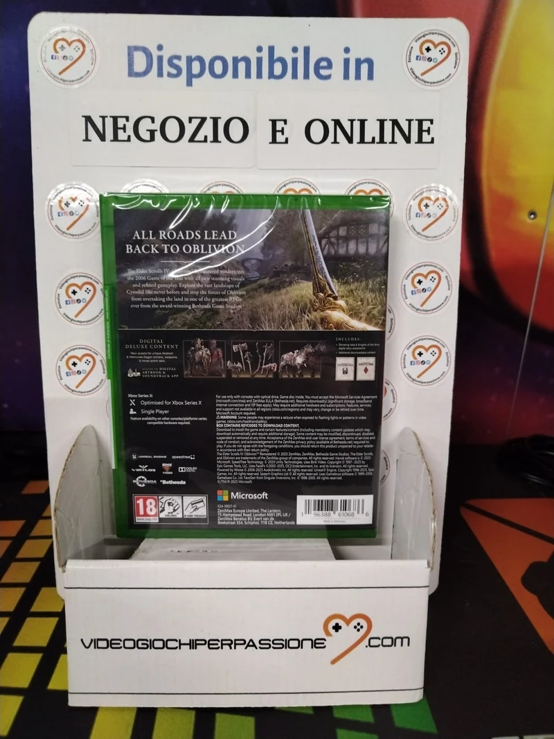 The Elder Scrolls IV: Oblivion™ Remastered – Deluxe Edition fisica - Xbox Series X
