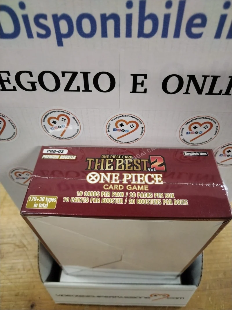 One Piece Card Game - Box Premium -PRB-02 -The Best 2-