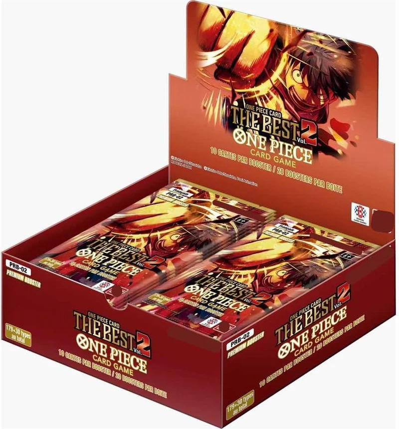 One Piece Card Game - Box Premium -PRB-02 -The Best 2-