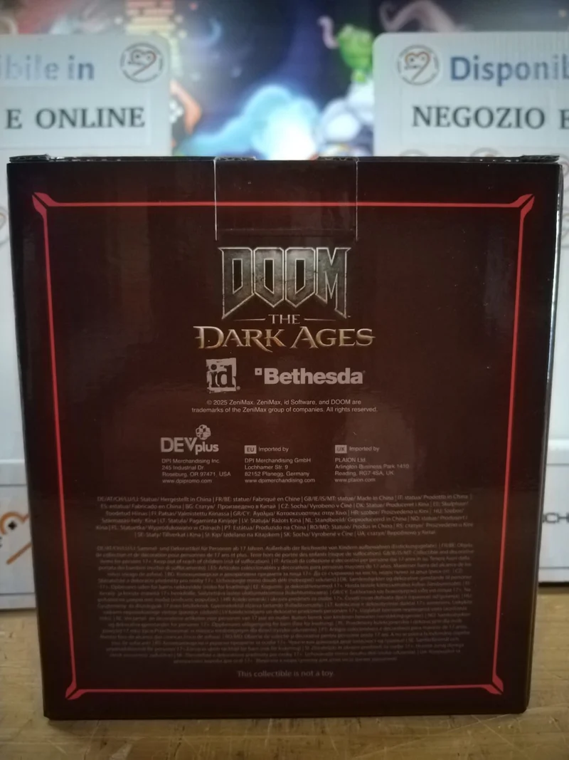 DOOM The Dark Ages Slayer Mini figure da collezione