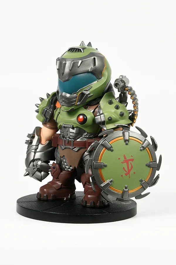 DOOM The Dark Ages Slayer Mini figure da collezione