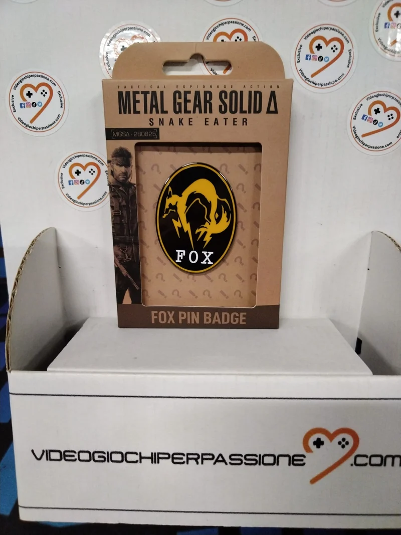 Metal Gear Solid Delta FOX Unit - Spilla- Edizione Limitata 9.995 In Tutto il Mondo