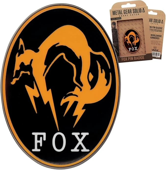 Metal Gear Solid Delta FOX Unit - Spilla- Edizione Limitata 9.995 In Tutto il Mondo