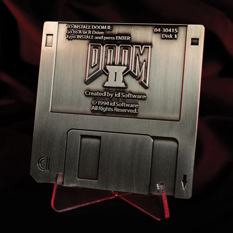 Doom II - Floppy Disk in metallo, edizione limitata - FaNaTtik