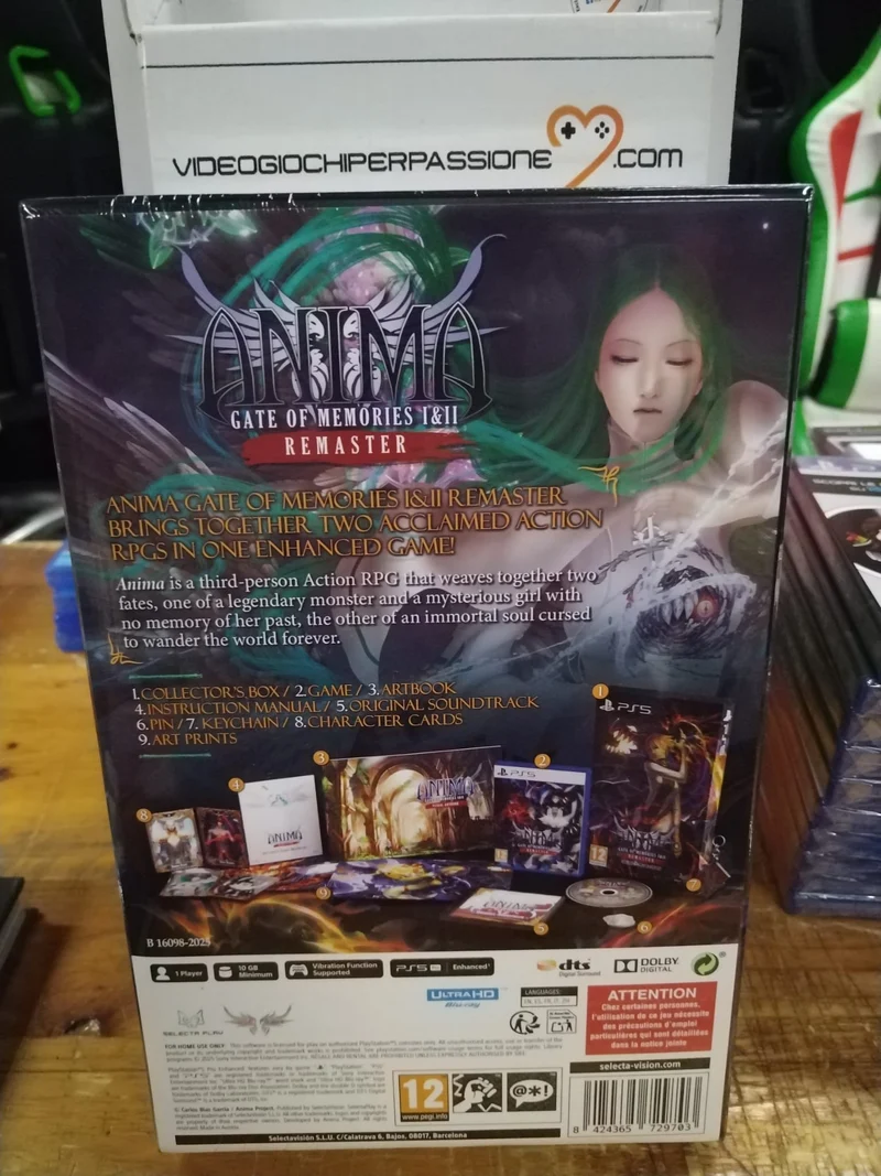 Anima Gate Of Memories Remaster Special Edition Playstation 5 Edizione Europea