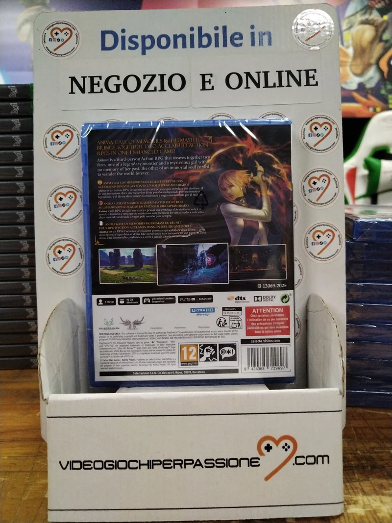 Anima Gate Of Memories Remaster Playstation 5 Edizione Europea