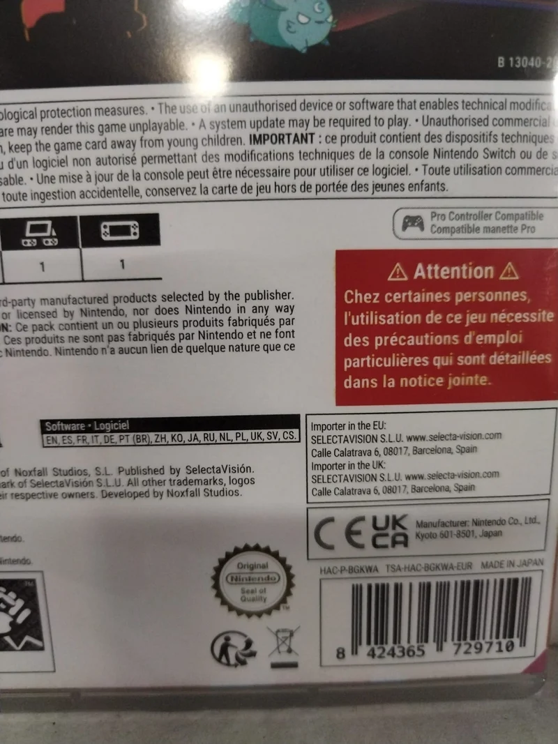 Nordic Ashes Nintendo Switch Edizione Europea