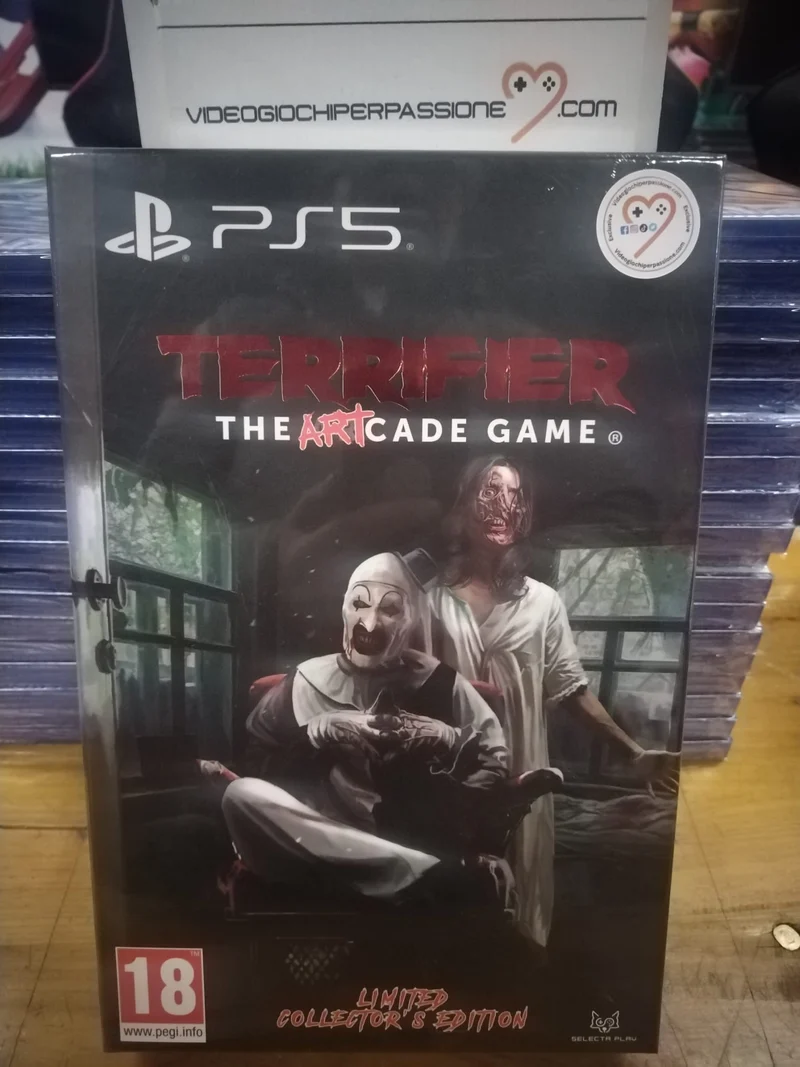 Terrifier: The ArtCade Game: The ArtCade Game Collector's Edition playstation 5 Edizione Europea