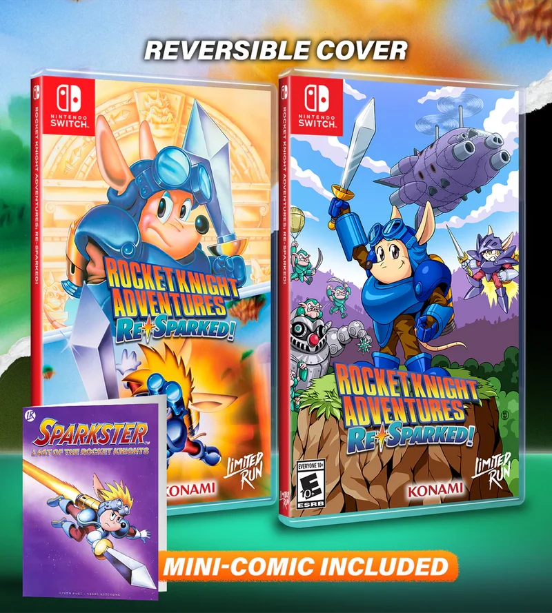 Rocket Knight Adventures Re:Sparked - Nintendo Switch - Limited Run #209
