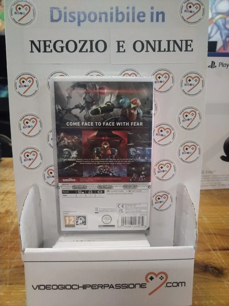 Metroid Dread - Nintendo Switch - Ed. Europea - Versione su scheda