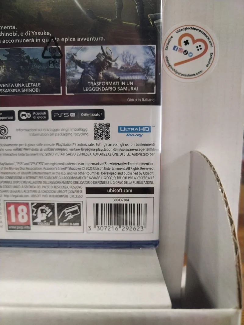 Assassin's Creed Shadows Playstation 5 (versione italiana)