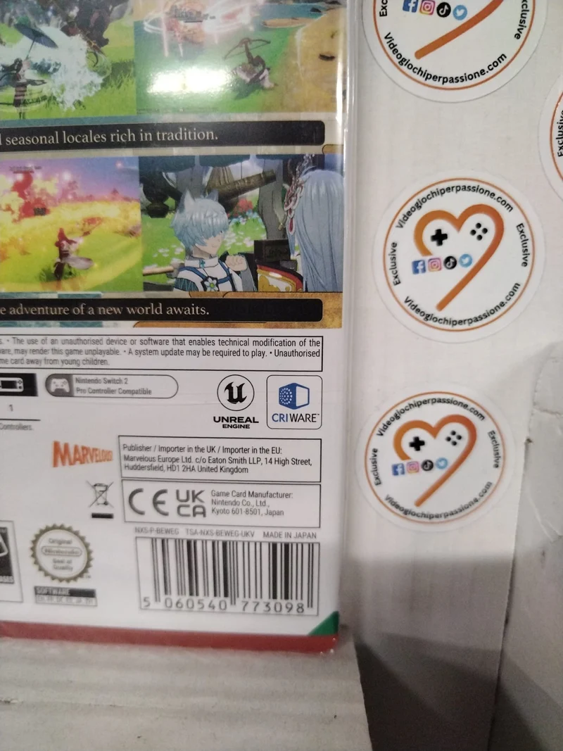 Rune Factory: Guardians Of Azuma Nintendo Switch 2 versione europea