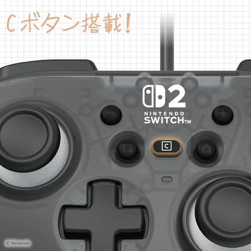 HORI Wired Horipad Turbo Mini for Nintendo Switch 2