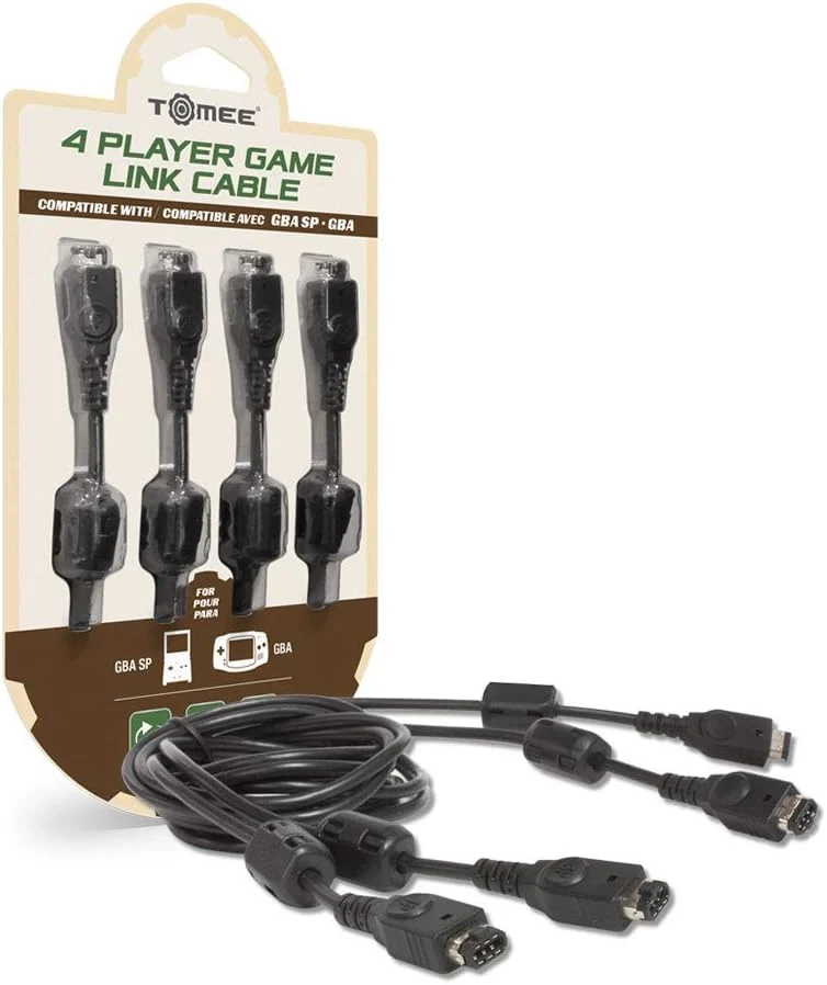 Tomee 4 Player Game Link Cable for GBA SP/GBA