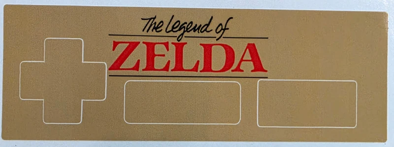 NES Controller Replacement Faceplate Stickers / Decals