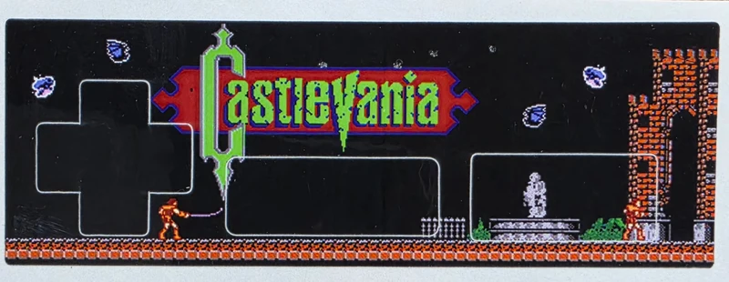 NES Controller Replacement Faceplate Stickers / Decals