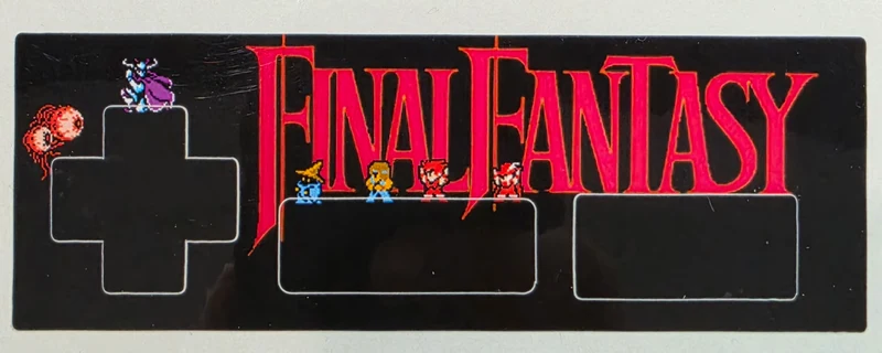 NES Controller Replacement Faceplate Stickers / Decals
