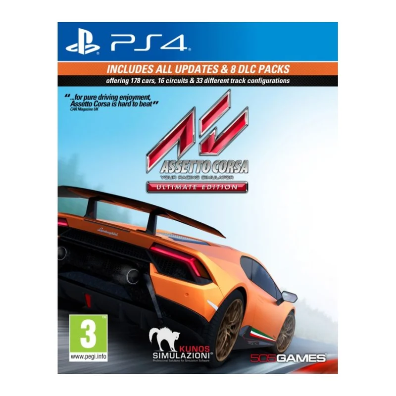 Assetto Corsa - Ultimate Edition (PS4)
