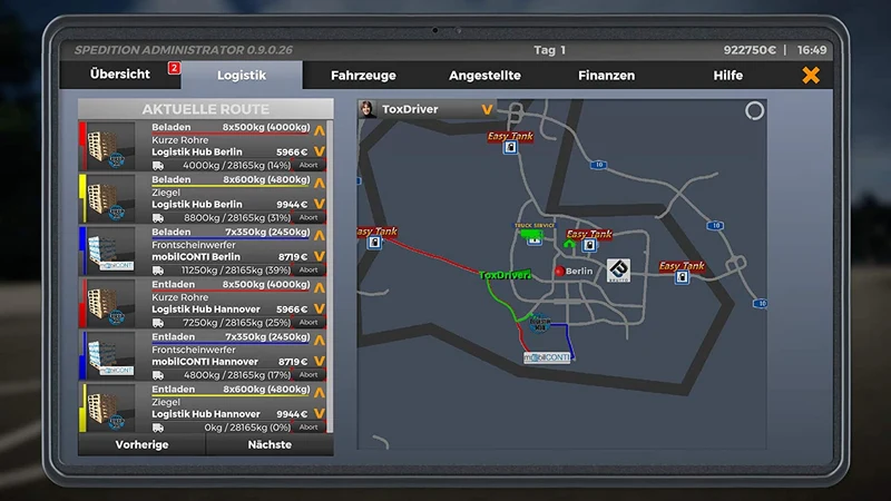 On The Road - Truck Simulator (PS4)