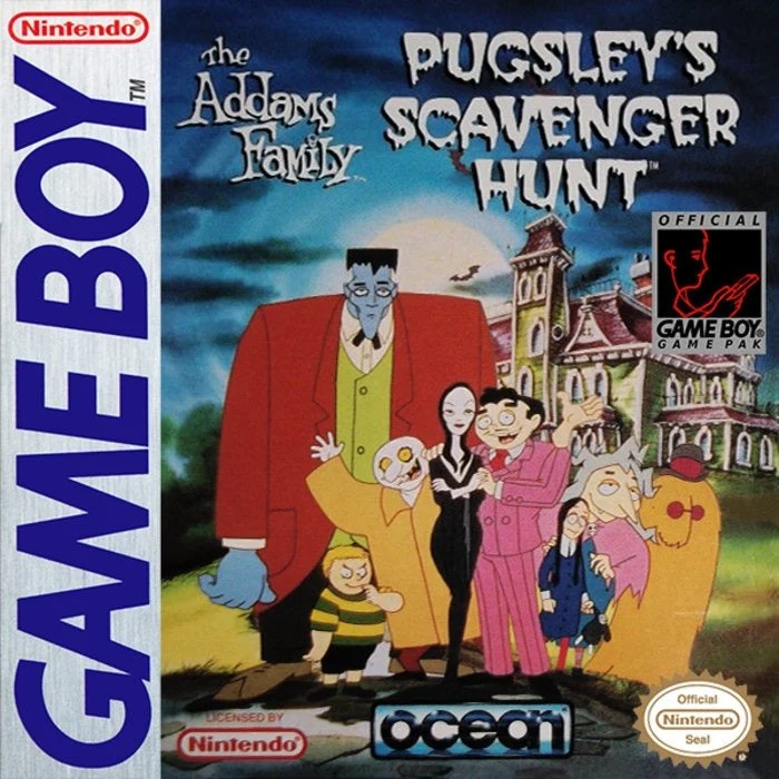 Addams Family Pugsley's Scavenger Hunt - Nintendo Game Boy