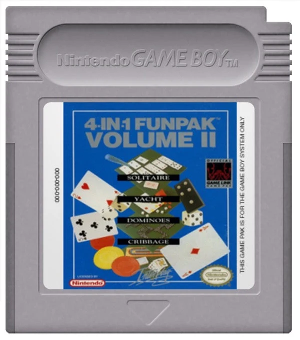 4 in 1 Funpak Volume II - Nintendo Game Boy