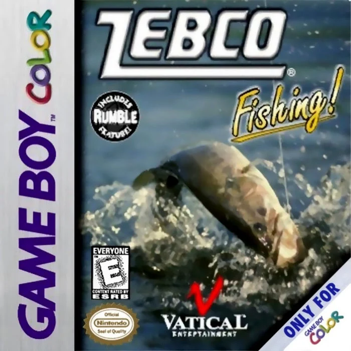 Zebco Fishing - Nintendo Game Boy Color