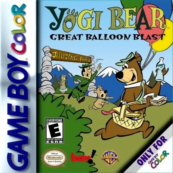 Yogi Bear Great Balloon Blast - Nintendo Game Boy Color