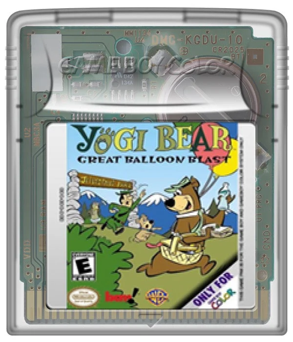 Yogi Bear Great Balloon Blast - Nintendo Game Boy Color