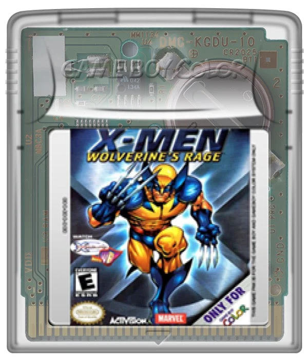 X-men Wolverines Rage - Nintendo Game Boy Color