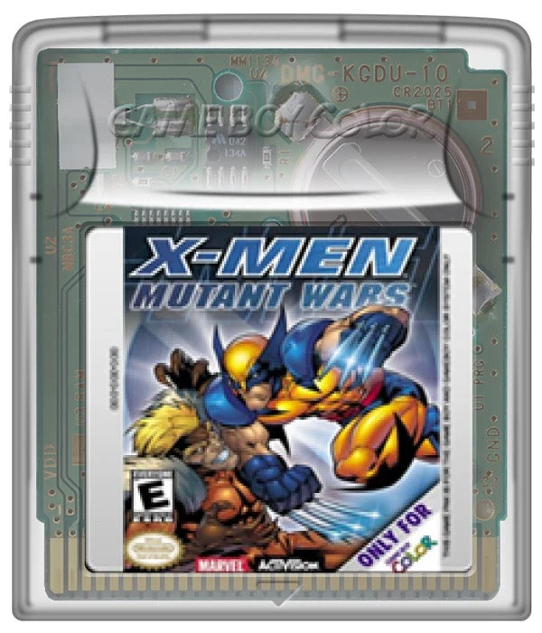 X-Men Mutant Wars - Nintendo Game Boy Color