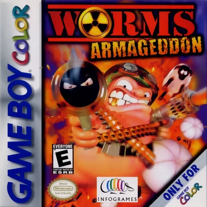 Worms Armageddon - Nintendo Game Boy Color