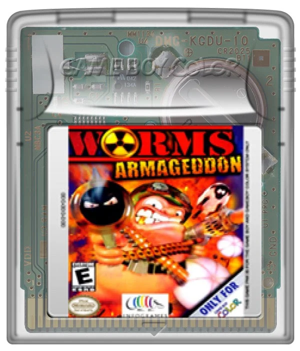 Worms Armageddon - Nintendo Game Boy Color