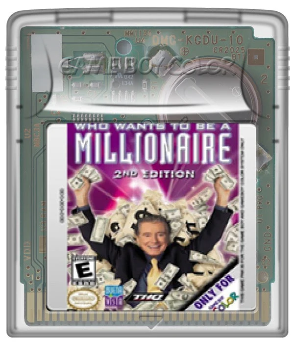 Who Wants To Be A Millionaire 2nd Edition - Nintendo Game Boy Color
