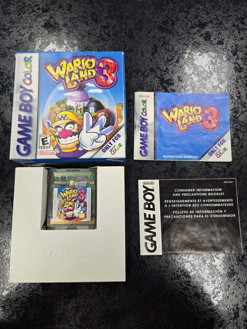 Wario Land 3 - Nintendo Game Boy Color