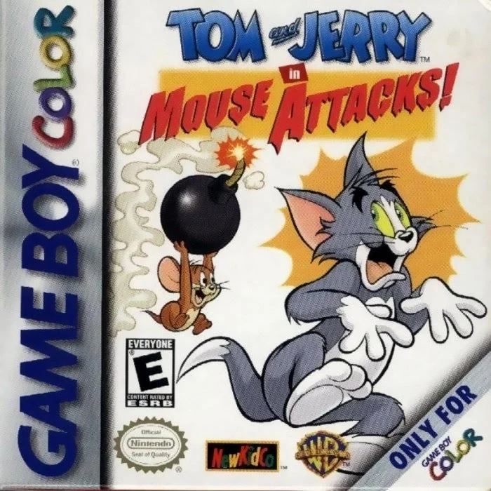 Tom and Jerry Mouse Attacks - Nintendo Game Boy Color
