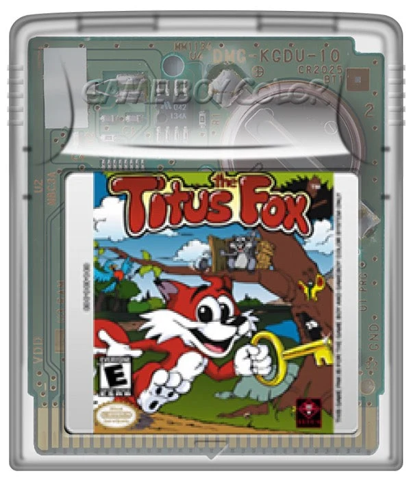 Titus the Fox - Nintendo Game Boy Color