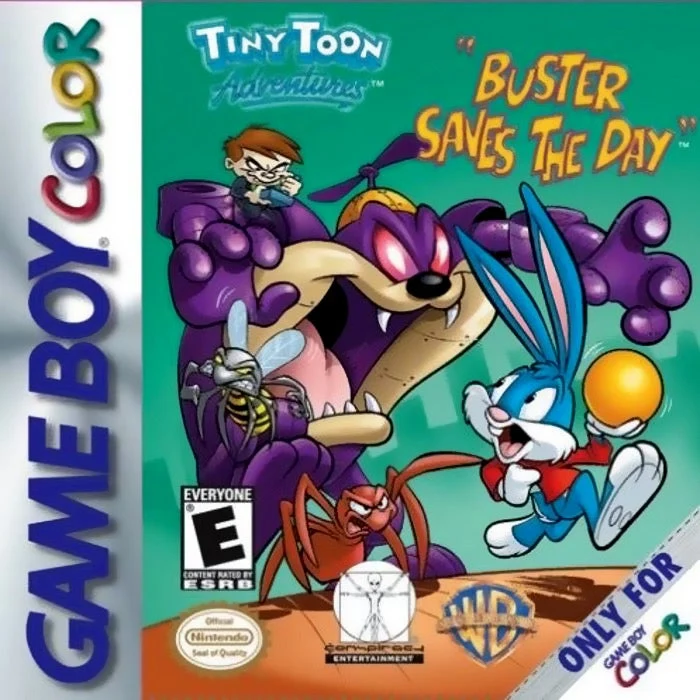 Tiny Toon Adventures Buster Saves the Day - Nintendo Game Boy Color