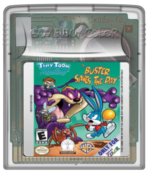 Tiny Toon Adventures Buster Saves the Day - Nintendo Game Boy Color