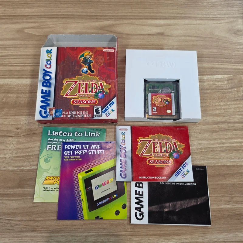 The Legend of Zelda Oracle of Seasons - Nintendo Game Boy Color