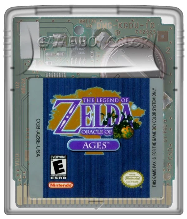 The Legend of Zelda Oracle of Ages - Nintendo Game Boy Color